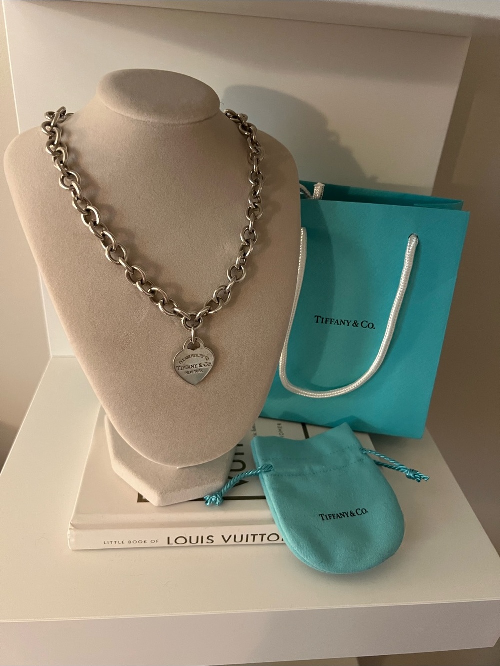Tiffany Heart Tag Pendant